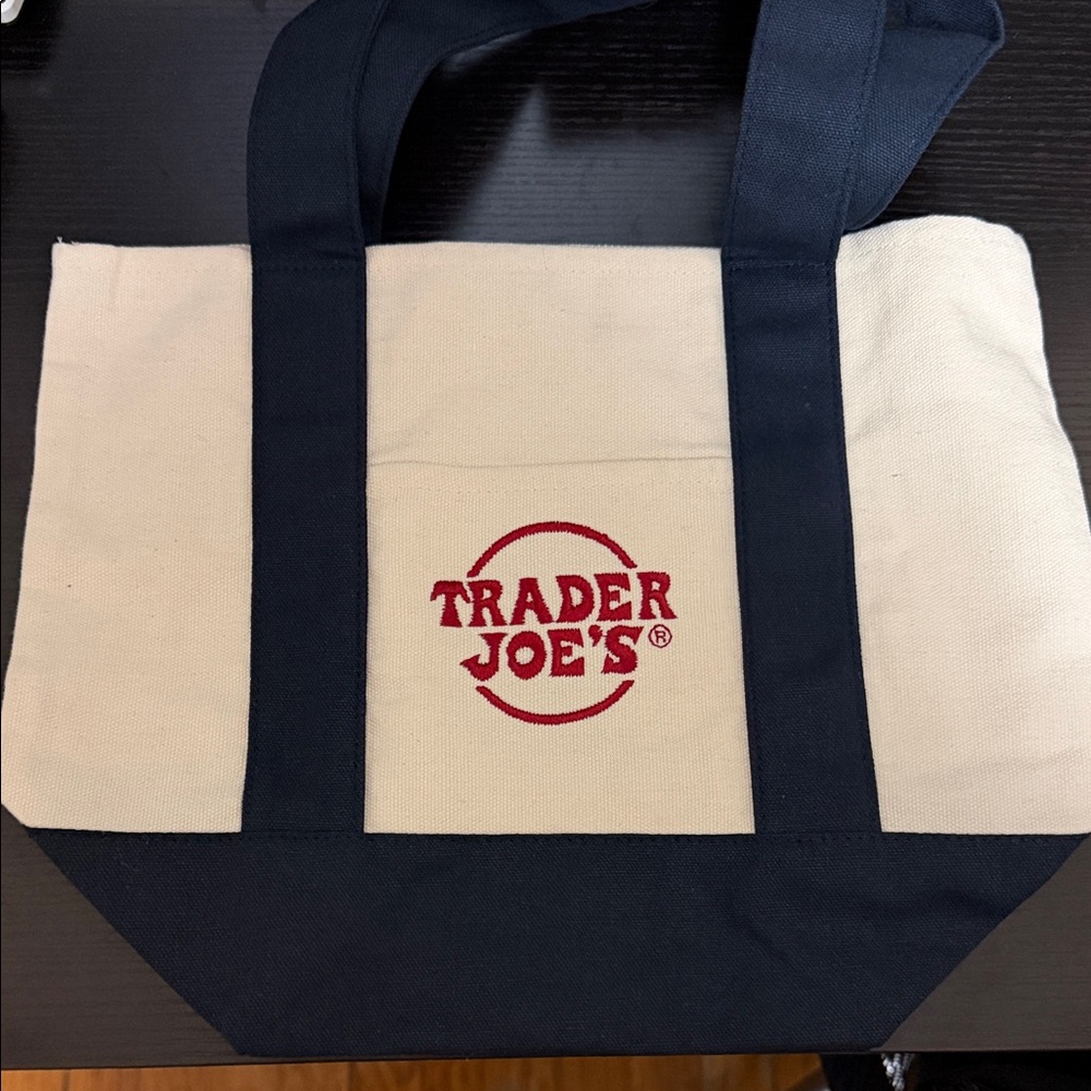 Trader Joe’s Mini Canvas Tote Bag